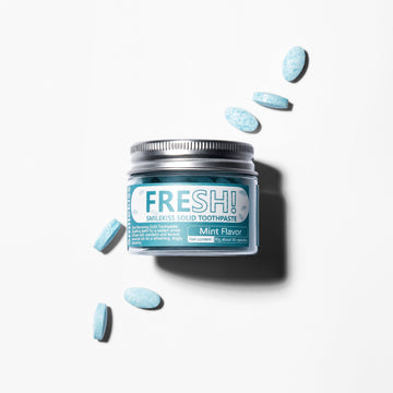 SmileKiss Fresh Mint Toothpaste Tablets – 50 Count
