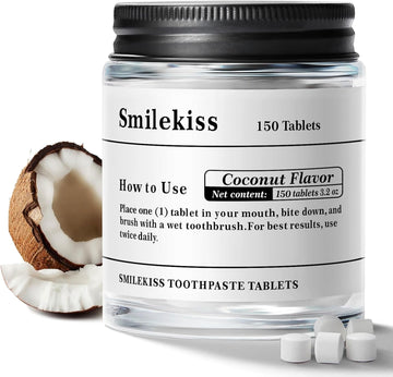 Nano Hydroxyapatite Chewable Toothpaste Tabs - 150 Counts